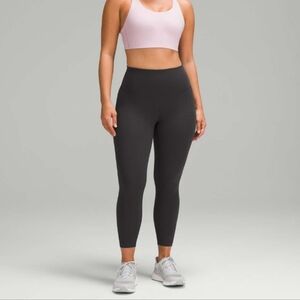 Lululemon Wunder Train Contour Graphite Grey 25" Size 8